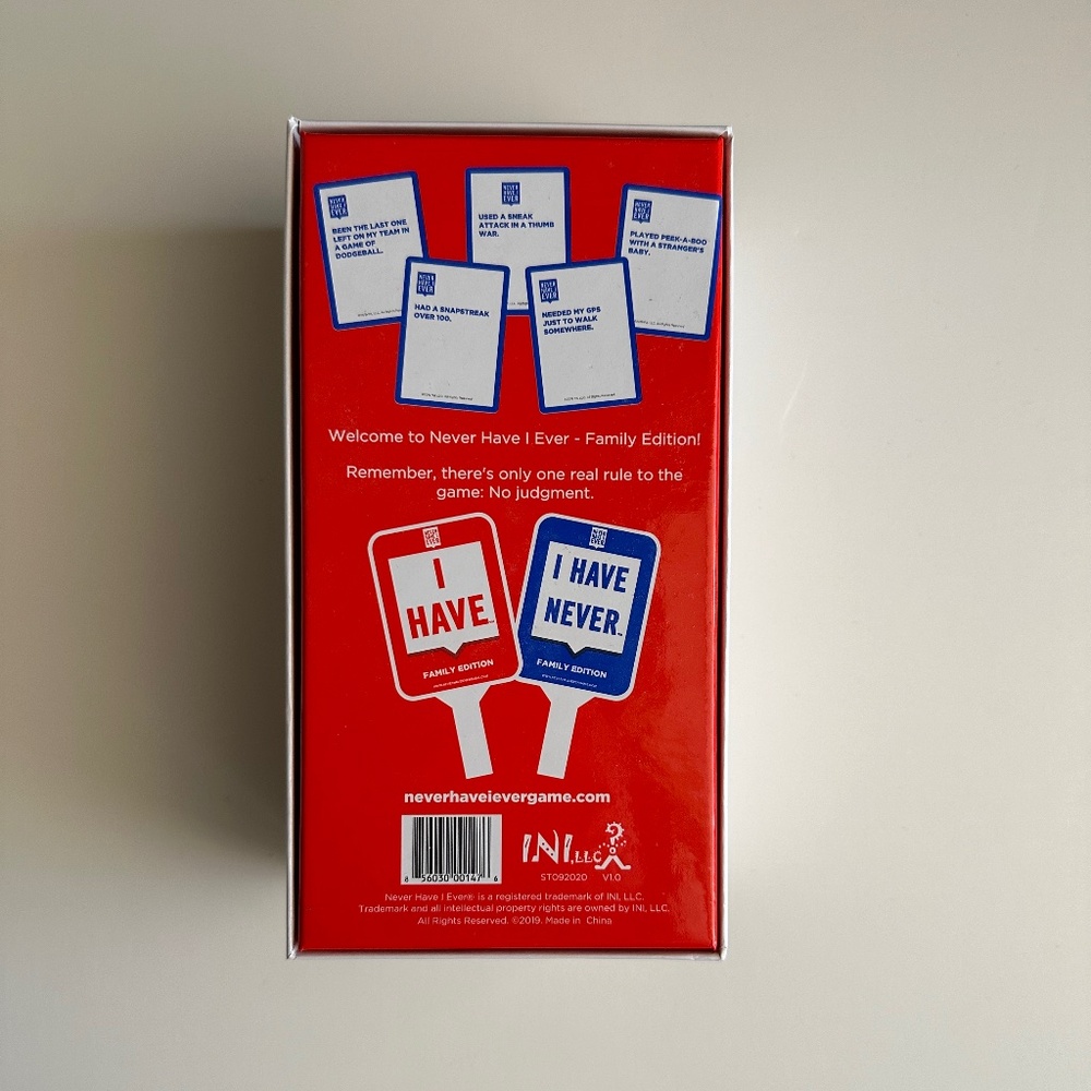 EUC Never Have I Ever game - Family edition - Picture 2 of 6